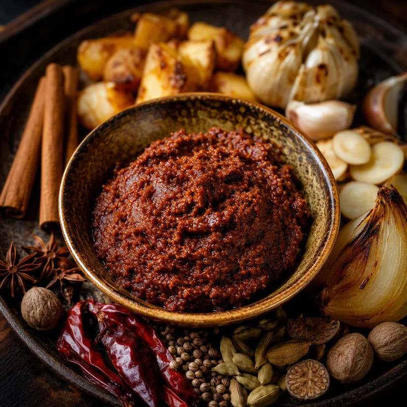 Toasted-Spice Massaman Curry Paste from Scratch