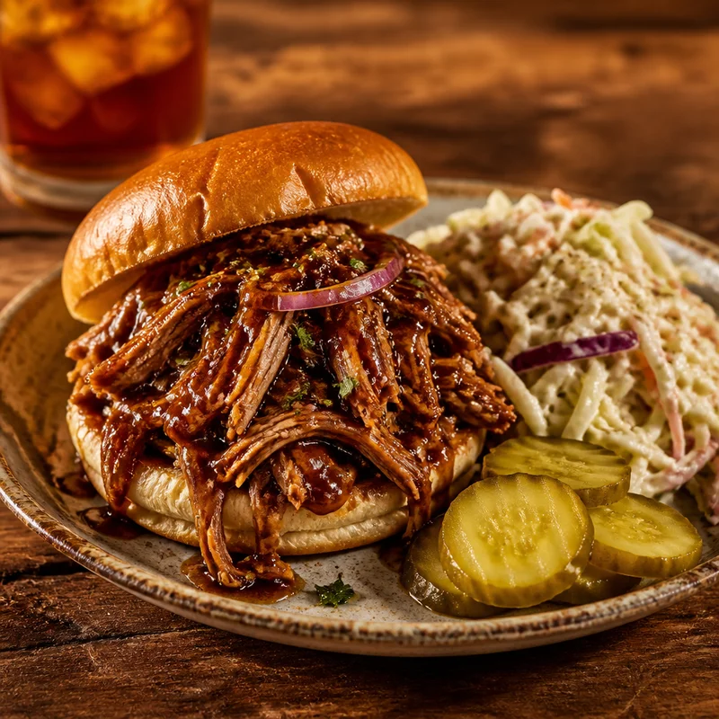 Pressure Cooker Sweet Tea Pulled Pork