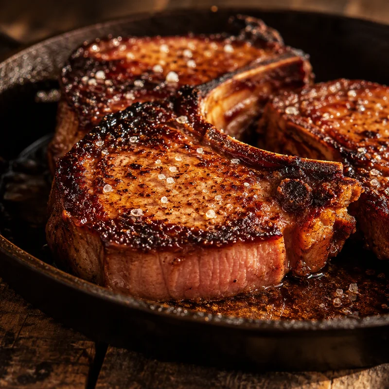 Sous Vide Smoky Brown Sugar Pork Chops