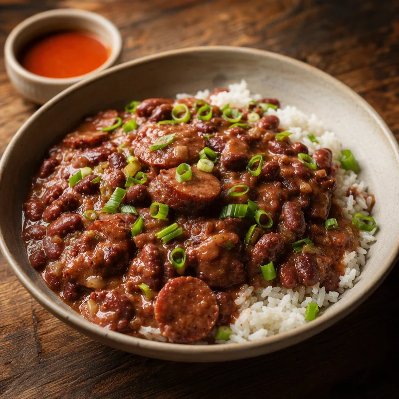 Instant Pot Red Beans and Andouille
