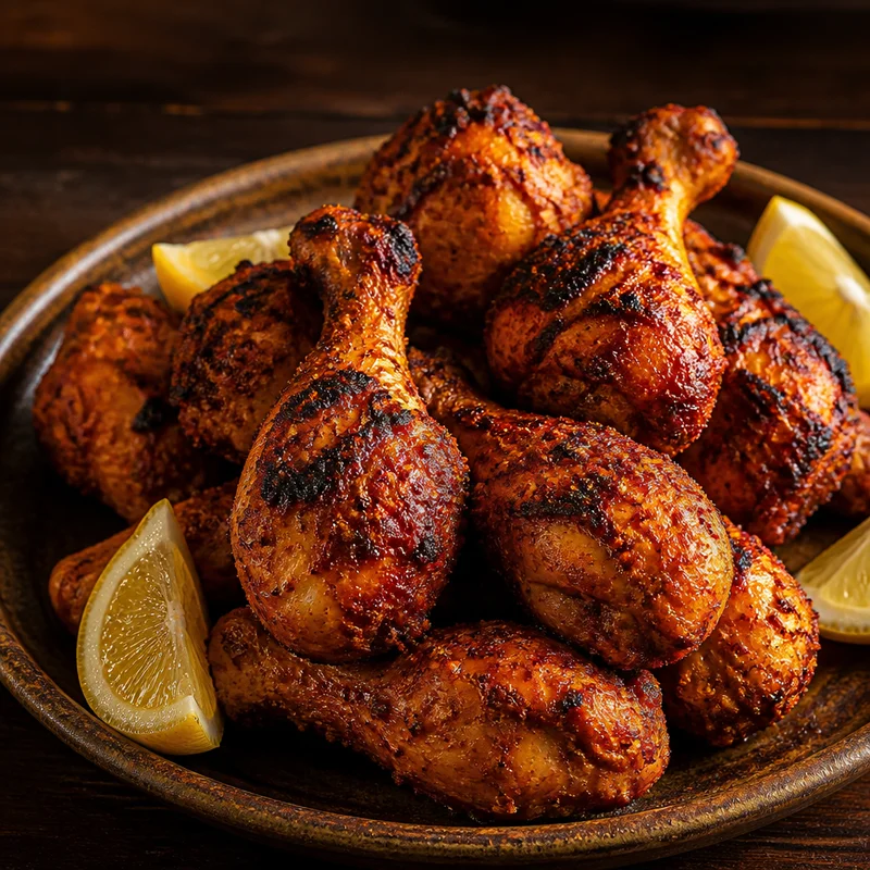 Air Fryer Tandoori Chicken Drumsticks