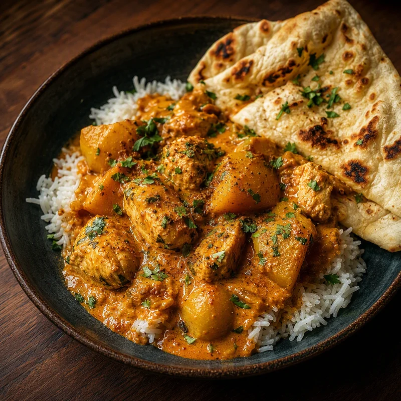 Instant Pot Coconut Chicken Curry with Potatoes