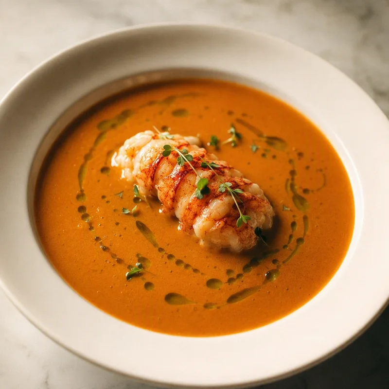 Twice-Strained Lobster Bisque