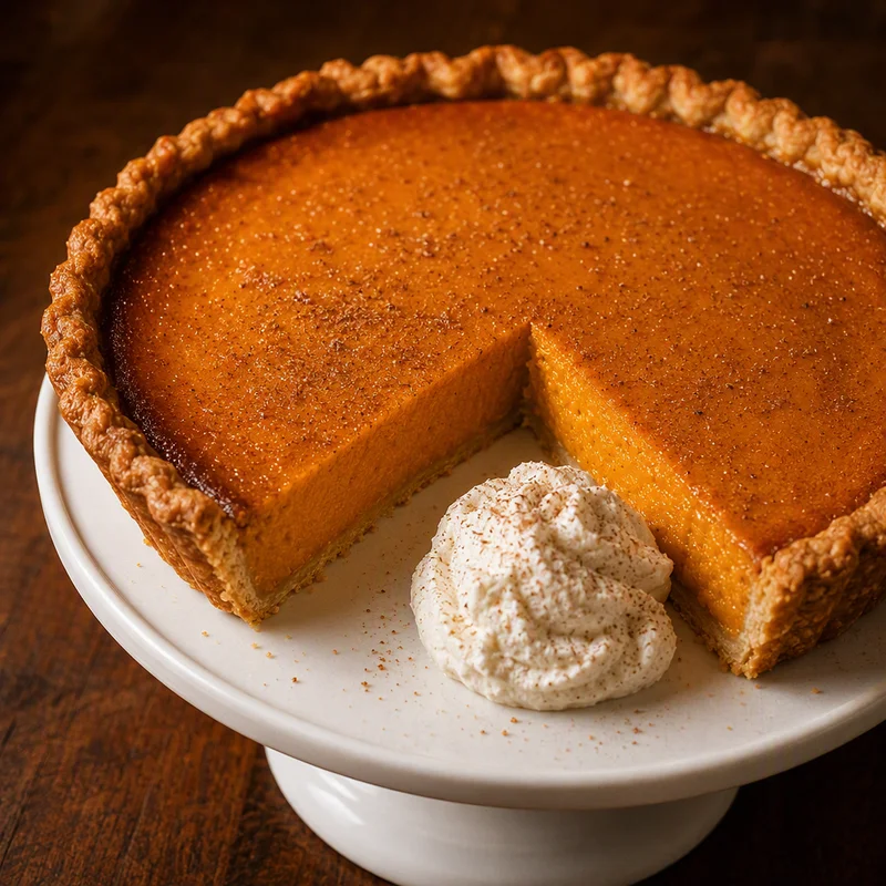 Roasted Sweet Potato Pie