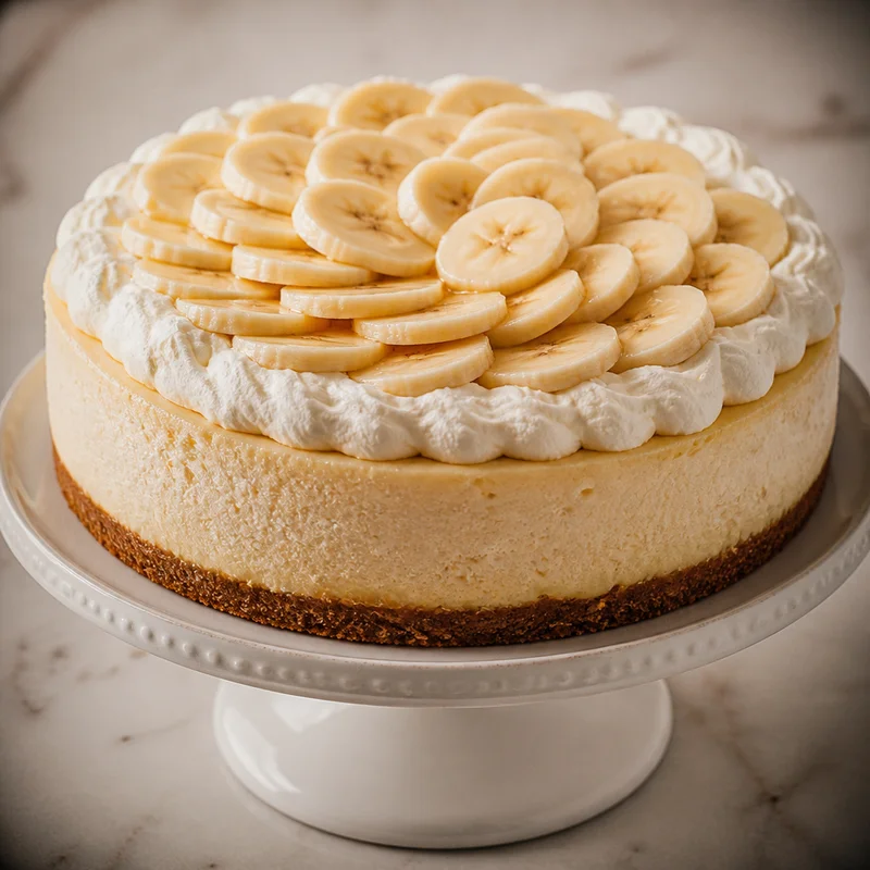 Banana Cream Cheesecake
