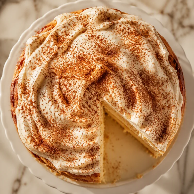 Tres Leches Pancakes with Cinnamon Whipped Cream