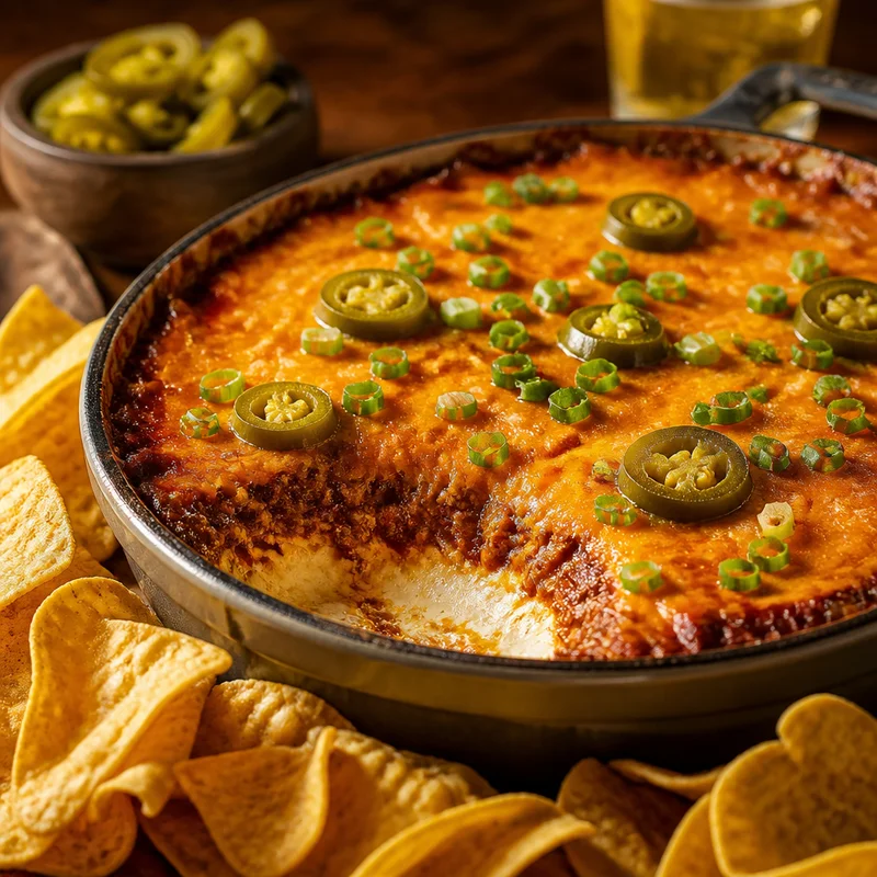Baked Chili Cheese Dip