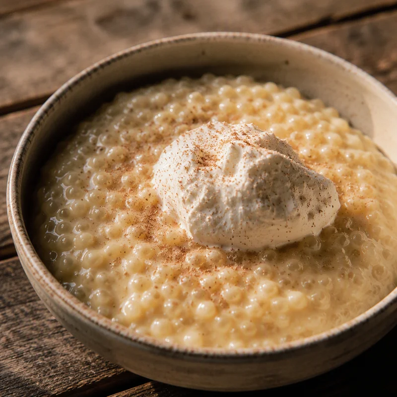 Small-Pearl Tapioca Pudding
