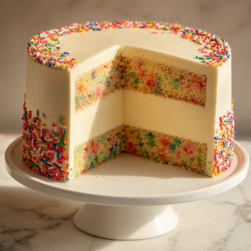 Confetti Cake Cheesecake