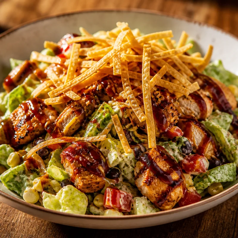 BBQ Ranch Grilled Chicken Chopped Salad