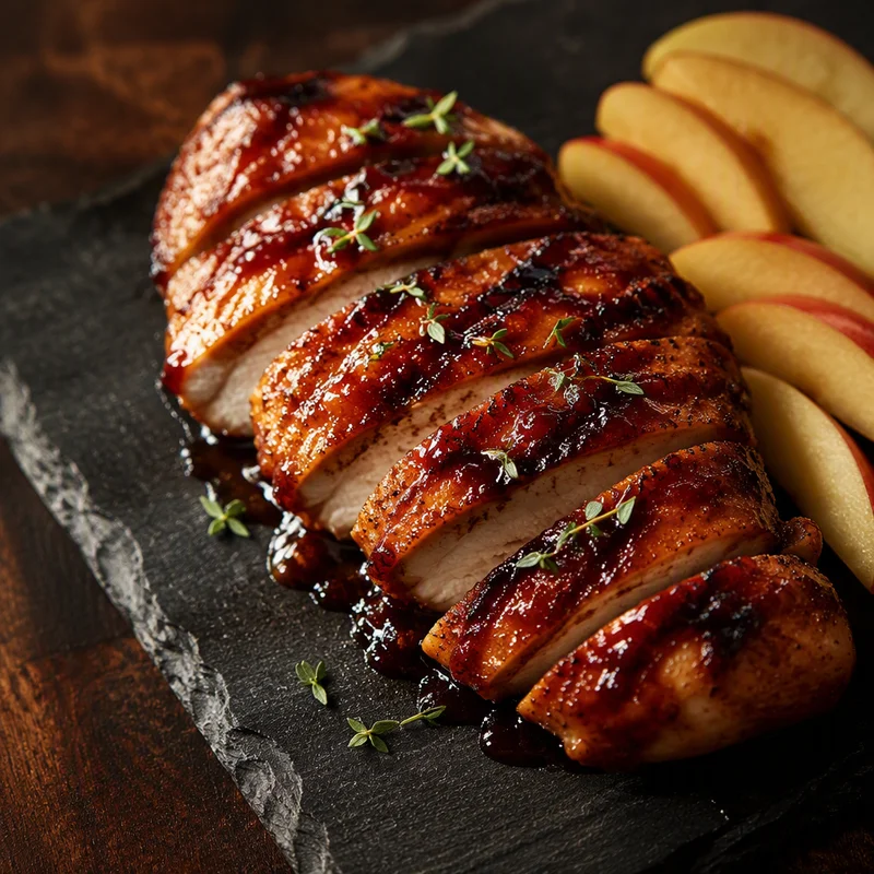 Apple Cider BBQ Chicken Breast