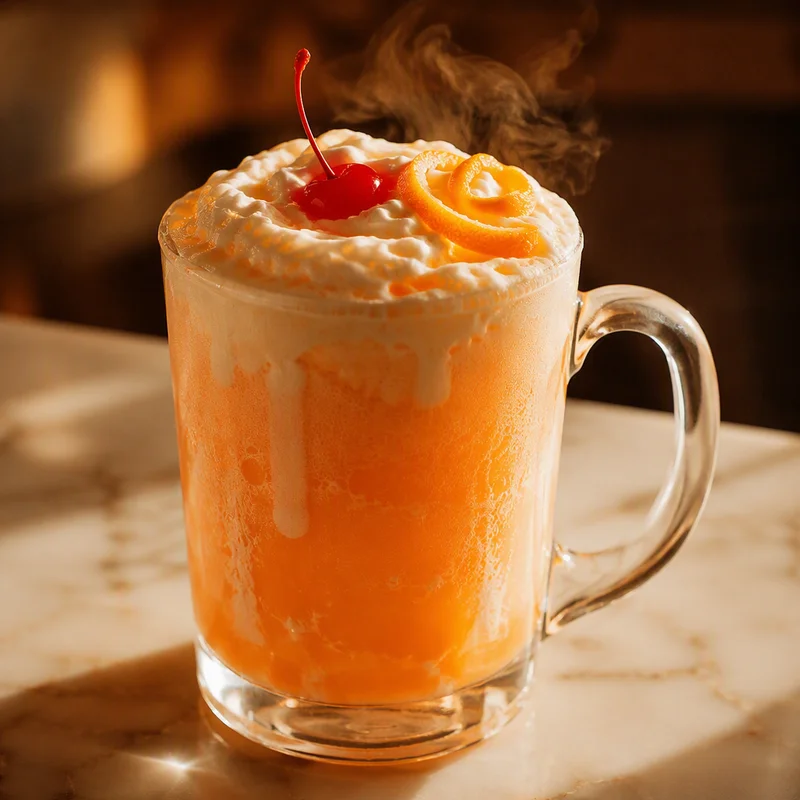Frosted Orange Creamsicle Float