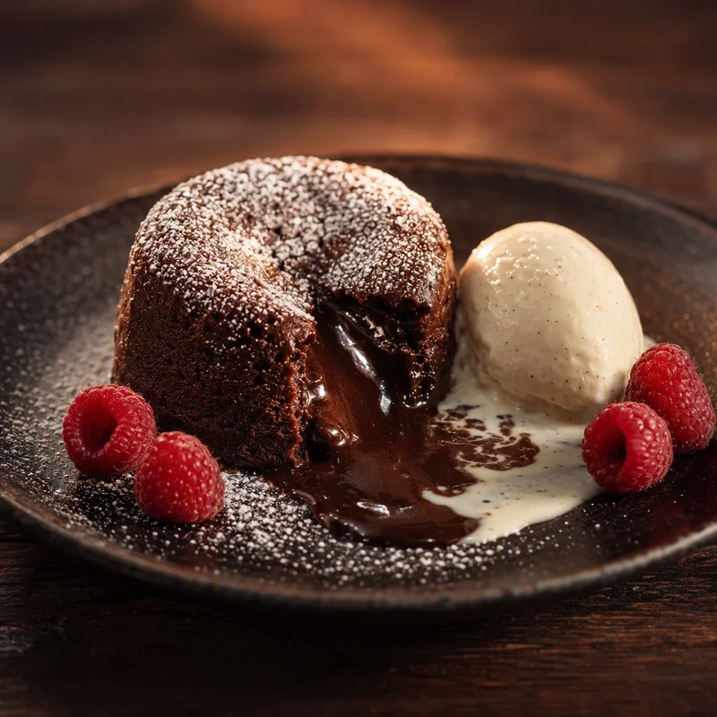 Molten Chocolate Lava Cakes